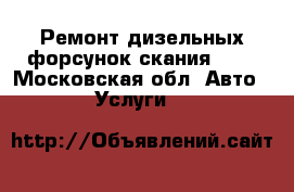 Ремонт дизельных форсунок скания XPI - Московская обл. Авто » Услуги   
